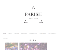 Tablet Screenshot of parishphoto.com